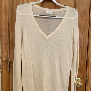 Aritzia Wilfred Sheer Wool Sweater